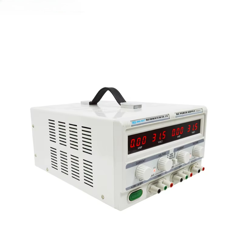 Dual Channel Linear Power Supply 30V 5A - TPR-3005-2D Lineares Zweikanal-DC-Tischnetzgerät 30V 5A mit