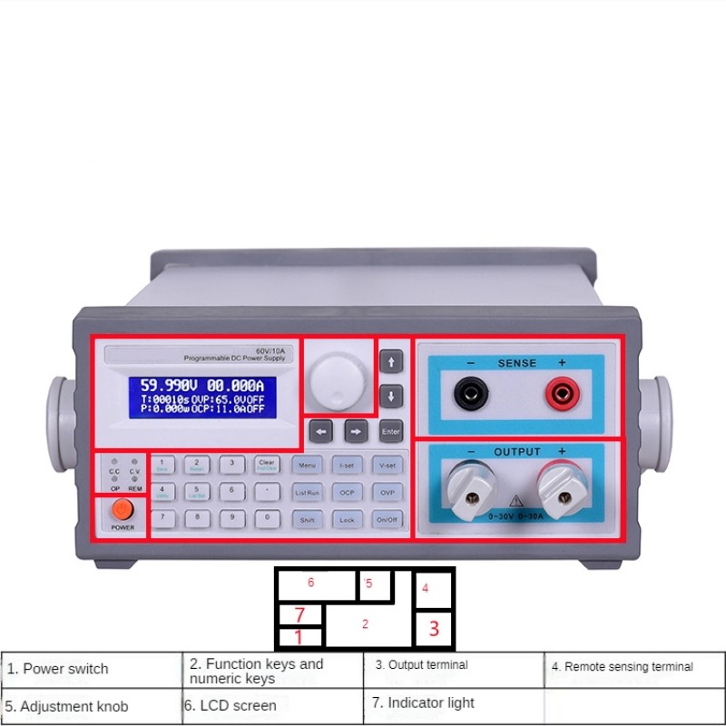 Laborverstellbares 30V 60V 150 – Switching Dc Power Supply 300V 1A Bewertung und Preis