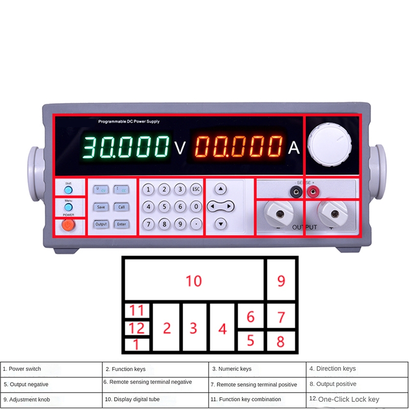 Laborverstellbares 30V 60V 150 – Switching Dc Power Supply 300V 1A Bewertung und Preis
